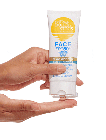 SPF 50 Fragrance Free Hydrating Tinted Face Lotion Suncare