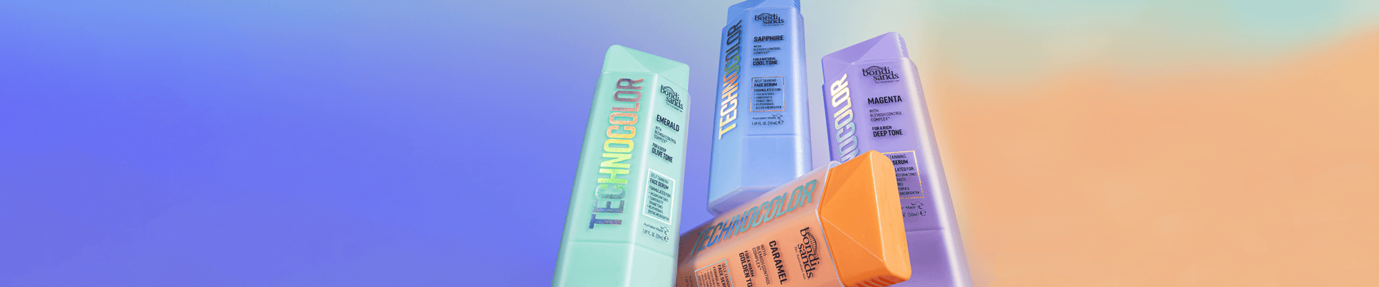Technocolor Self Tanning Face Serum Banner