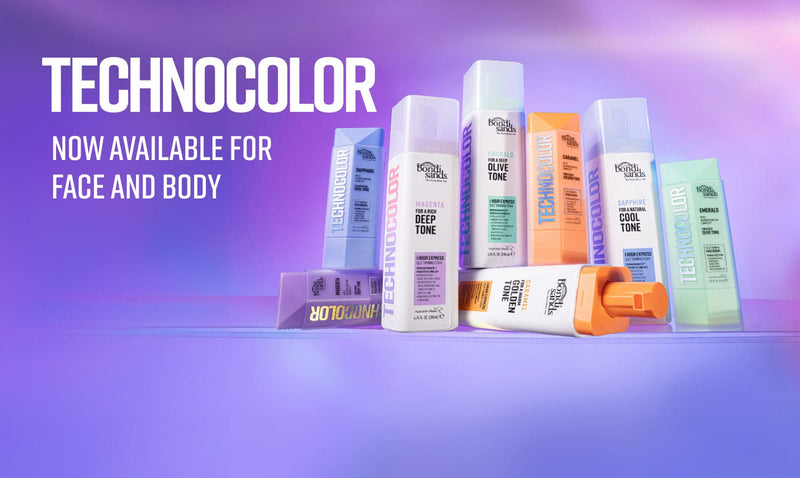 Technocolor Self Tanning Face & Body Banner