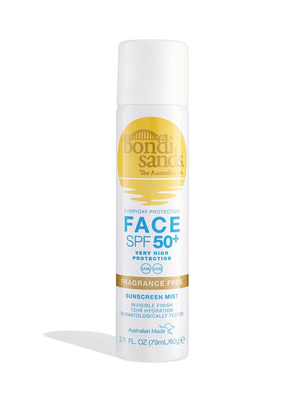 SPF 50+ Face Mist Sunscreen | Fragrance Free Suncare | Suncare