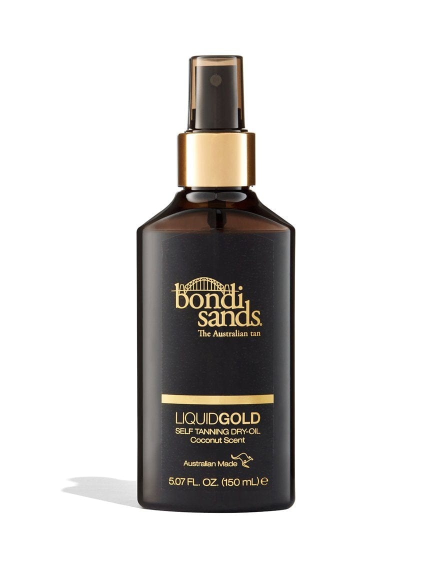 Liquid Gold Self Tanning Oil in a Spray Bottle 