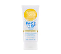 A white 75ml tube of Bondi Sands Europe Daily Moisturising Face SPF 50+ sunscreen with a yellow sun logo and blue text, suitable for sensitive skin and fragrance-free—ideal for the SPF Besties Bundle.