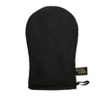 The BondiSandsEU Ultra Dark Aero Self Tanning Mousse & Application Mitt Bundle includes a velvety black mitt for flawless, streak-free application of self tanning mousse, ensuring an even glow every time.
