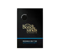 A black rectangular BondiSandsEU pack with gold and blue text displays the Ultra Dark Self Tanning Foam & Application Mitt Bundle. A circular window shows the reusable mitt’s texture—perfect for applying Ultra Dark foam.