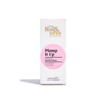 A white and pink box of BondiSandsEU Plump It Up Peptide Serum with gold and black text, featuring 5% Matrixyl, collagen, and a 1.01 fl oz (30ml) size—ideal for plump, hydrated skin seekers.