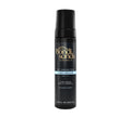 The BondiSandsEU Light/Medium Self Tanning Foam & Application Mitt Bundle features a black bottle with gold and white text, blue accent stripe, coconut scent, and 200 mL volume—ideal for a natural glow when used with the mitt.