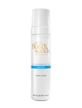 A white 200 mL (6.76 fl. oz.) bottle of BondiSandsEU Self Tan Eraser exfoliating foam, labeled Eraser, with gold and blue branding; a quick-acting self-tan remover.