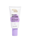 A white tube of BondiSandsEU Sweet Dreams Night Moisturiser with a purple cap and label, featuring hyaluronic acid and squalane, Australian made for intense overnight hydration.