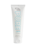 A 75 mL (2.53 fl. oz.) white tube of BondiSandsEU Pure Self Tanning Sleep Mask for all skin tones and sensitive skin, with blue text and enriched with hyaluronic acid and vitamin C.