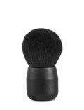 The BondiSandsEU Powder Brush features dense, rounded bristles and a short matte black handle, making it ideal for applying self tan drying powder and achieving a flawless glow.