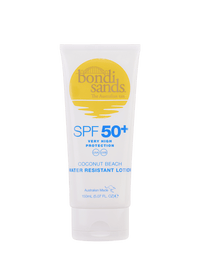 SPF 50+ Body Sunscreen Lotion Coconut Beach Scent