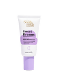 A tube of BondiSandsEU Sweet Dreams Night Moisturiser with a purple cap and label, formulated with hyaluronic acid and squalane for overnight hydration, set against a plain white background.