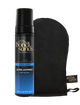 The Bondi Sands Europe Ultra Express Self Tanning Foam & Application Mitt Bundle, featuring the Ultra Dark formula, is displayed on a white background—ideal for those wanting a flawless, same-day-ready finish.