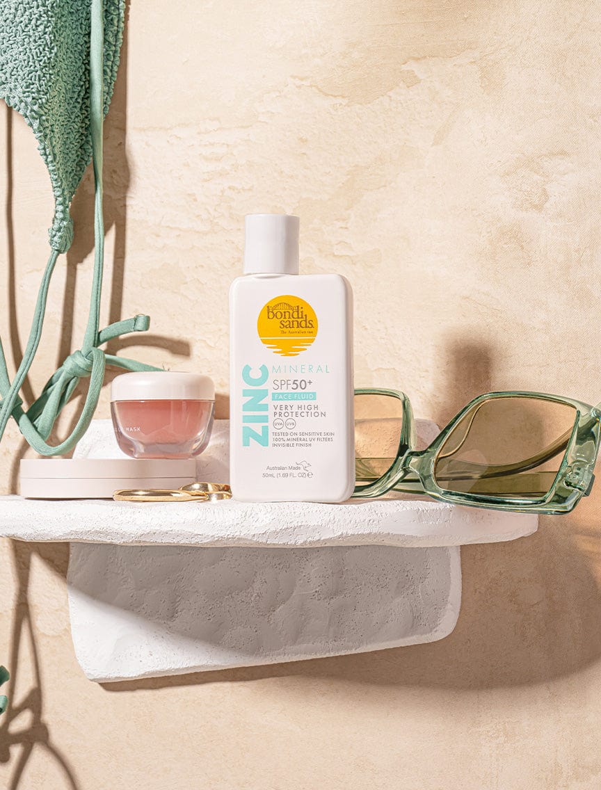 SPF 50+ Zinc Mineral Face Fluid Suncare for Face Suncare Bondi Sands Europe