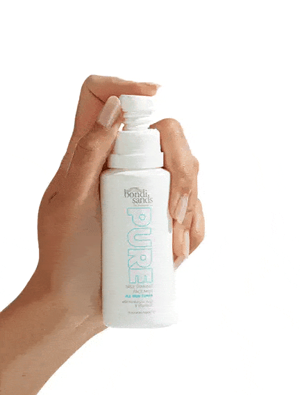 Bondi Sands Pure Self Tanning Face Mist .gif