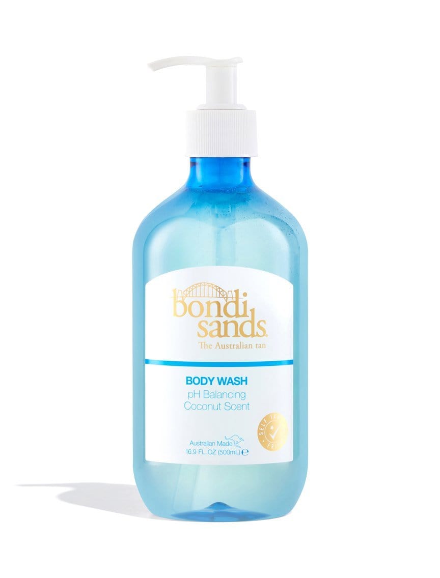 Vegan Coconut Body Wash in a Pump Bottle