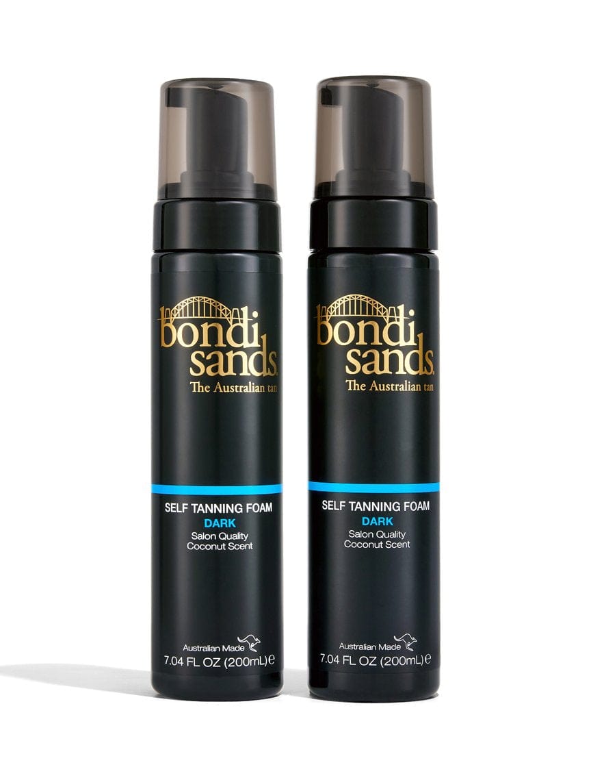 Bondi Sands Dark Foam Bundle including x2 Self Tanning Foam Dark