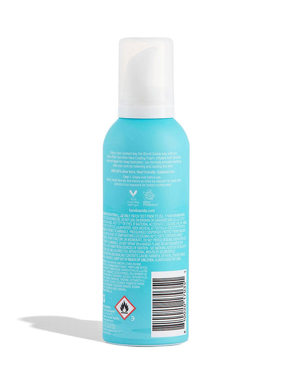 Bondi Sands Hydra After Sun Aloe Vera Cooling Foam Fine Print