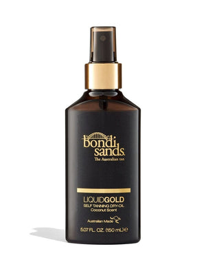 Liquid Gold Self Tanning Oil in a Spray Bottle 