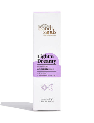 Bondi Sands Light'n Dreamy Gel Moisturiser Packaging