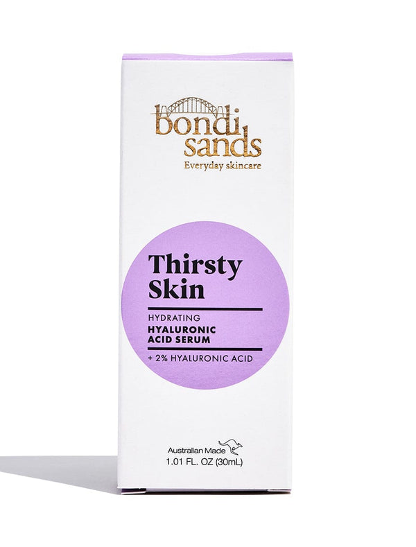 Bondi Sands Thirsty Skin Hyaluronic Acid Serum Packaging