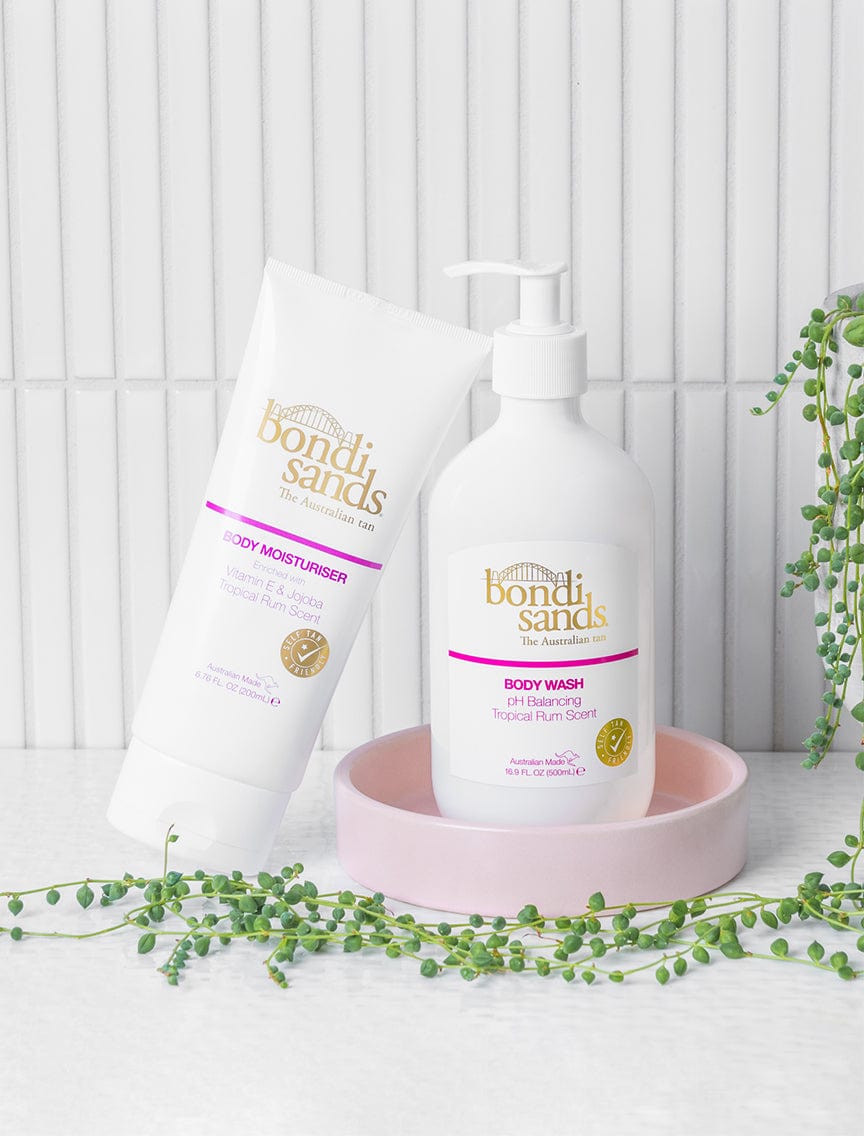Bondi Sands Tropical Rum Body Moisturiser and Body Wash