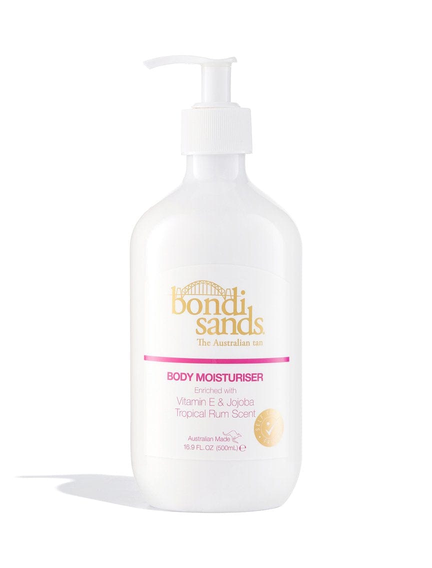 Vegan Tropical Rum Body Moisturiser in a Pump Bottle