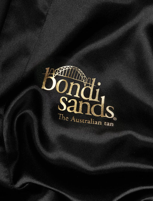 Bondi Sands Self Tanning Robe Logo Close Up