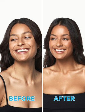 Bondi Sands Self Tanning Face Mist 1 Hour Express Before / After Dark Skin