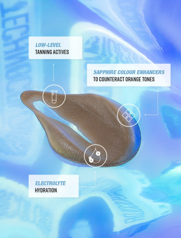 Bondi Sands Technocolor Sapphire 1 Hour Express Self Tanning Foam Ingredient Benefits