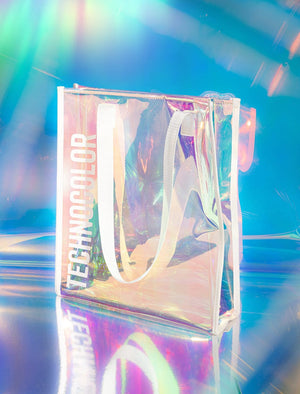 Bondi Sands Technocolor Tote Bag Holographic
